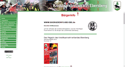 Desktop Screenshot of buergerinfo.kbi-ebe.de